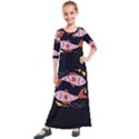 Fish Pisces Astrology Star Zodiac Kids  Quarter Sleeve Maxi Dress View1