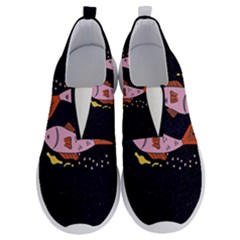 Fish Pisces Astrology Star Zodiac No Lace Lightweight Shoes by HermanTelo