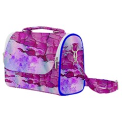 Background Crack Art Abstract Satchel Shoulder Bag