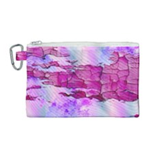 Background Crack Art Abstract Canvas Cosmetic Bag (medium) by Mariart