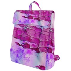 Background Crack Art Abstract Flap Top Backpack