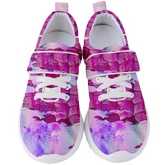 Background Crack Art Abstract Women s Velcro Strap Shoes