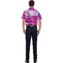 Background Crack Art Abstract Men s Short Sleeve Pocket Shirt  View2