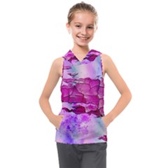 Background Crack Art Abstract Kids  Sleeveless Hoodie by Mariart