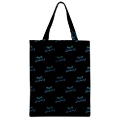 Just Beauty Words Motif Print Pattern Zipper Classic Tote Bag by dflcprintsclothing