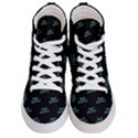 Just Beauty Words Motif Print Pattern Women s Hi-Top Skate Sneakers View1