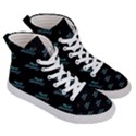 Just Beauty Words Motif Print Pattern Women s Hi-Top Skate Sneakers View3