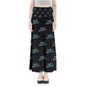 Just Beauty Words Motif Print Pattern Full Length Maxi Skirt View1