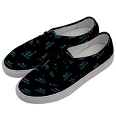 Just Beauty Words Motif Print Pattern Men s Classic Low Top Sneakers by dflcprintsclothing