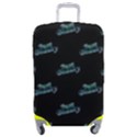 Just Beauty Words Motif Print Pattern Luggage Cover (Medium) View1