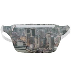 Lujiazui District Aerial View, Shanghai China Waist Bag  by dflcprintsclothing