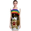  Rainbow Stoner Owl Classic Sleeveless Midi Dress View1