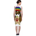  Rainbow Stoner Owl Classic Sleeveless Midi Dress View2