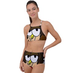  Rainbow Stoner Owl High Waist Tankini Set by IIPhotographyAndDesigns