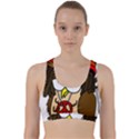  Rainbow Stoner Owl Back Weave Sports Bra View1