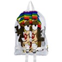  Rainbow Stoner Owl Foldable Lightweight Backpack View2