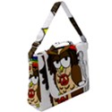  Rainbow Stoner Owl Box Up Messenger Bag View2