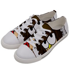  Rainbow Stoner Owl Women s Low Top Canvas Sneakers by IIPhotographyAndDesigns