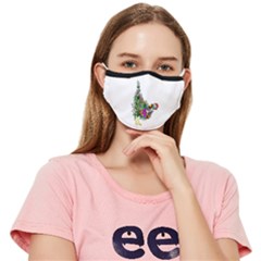 Flower Chicken Fitted Cloth Face Mask (adult) by IIPhotographyAndDesigns