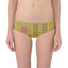 Digital Paper African Tribal Classic Bikini Bottoms by HermanTelo