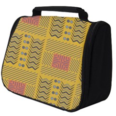 Digital Paper African Tribal Full Print Travel Pouch (big) by HermanTelo