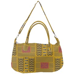 Digital Paper African Tribal Removal Strap Handbag by HermanTelo