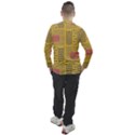 Digital Paper African Tribal Men s Pique Long Sleeve Tee View2