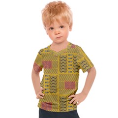 Digital Paper African Tribal Kids  Sports Tee