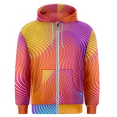 Chevron Line Poster Music Men s Zipper Hoodie