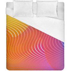 Chevron Line Poster Music Duvet Cover (california King Size) by Mariart