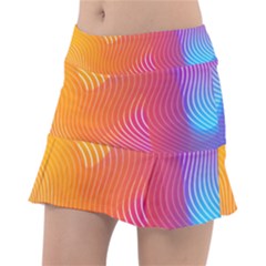 Chevron Line Poster Music Tennis Skorts