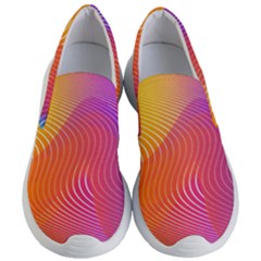 Chevron Line Poster Music Women s Lightweight Slip Ons