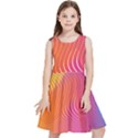 Chevron Line Poster Music Kids  Skater Dress View1