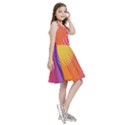 Chevron Line Poster Music Kids  Skater Dress View3