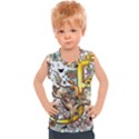 The Illustrated Alphabet - J - by LaRenard Kids  Sport Tank Top View1