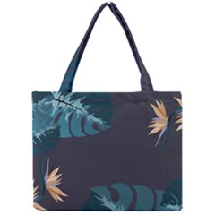 Flower Illustrations Leaves Mini Tote Bag