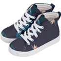 Flower Illustrations Leaves Kids  Hi-Top Skate Sneakers View2