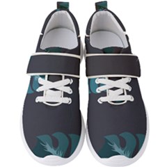 Flower Illustrations Leaves Men s Velcro Strap Shoes by HermanTelo