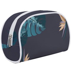 Flower Illustrations Leaves Makeup Case (large)