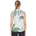 Plants Flowers Nature Blossom Mock Neck Shell Top View2