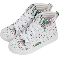 Plants Flowers Nature Blossom Kids  Hi-top Skate Sneakers