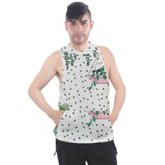 Plants Flowers Nature Blossom Men s Sleeveless Hoodie by Mariart