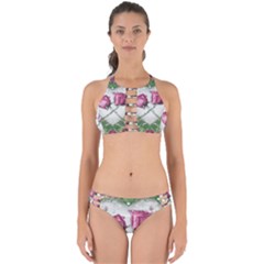 Love Ornament Design Perfectly Cut Out Bikini Set by dflcprintsclothing