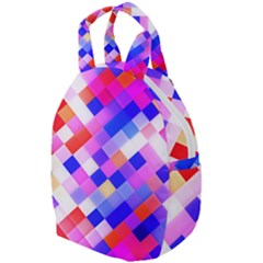 Squares Pattern Geometric Seamless Travel Backpacks by Dutashop