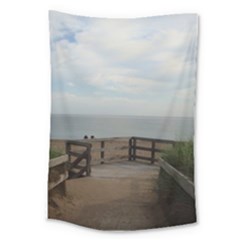 Beach Day  Large Tapestry by IIPhotographyAndDesigns