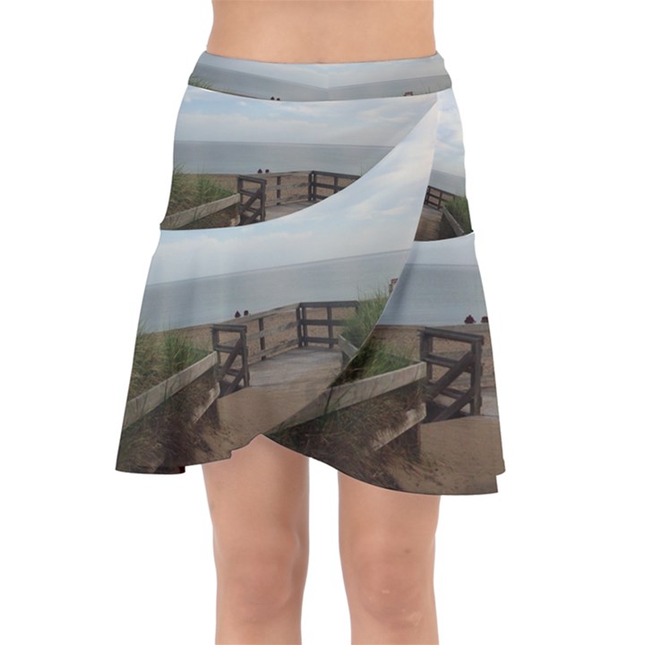 Beach Day  Wrap Front Skirt