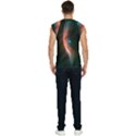   Space Galaxy Men s Raglan Cap Sleeve Tee View2