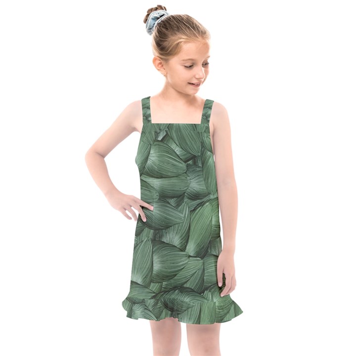 Gc (87) Kids  Overall Dress