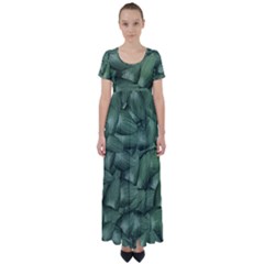 Gc (89) High Waist Short Sleeve Maxi Dress by GiancarloCesari