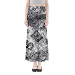 Sex Painting Word Letters Full Length Maxi Skirt by Dutashop